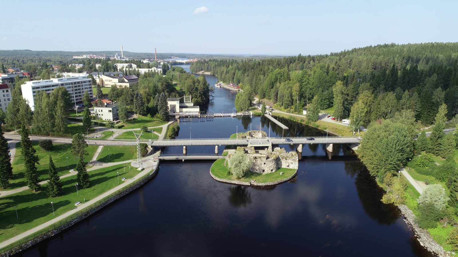 Kajaaninjoki ja linnanrauniot