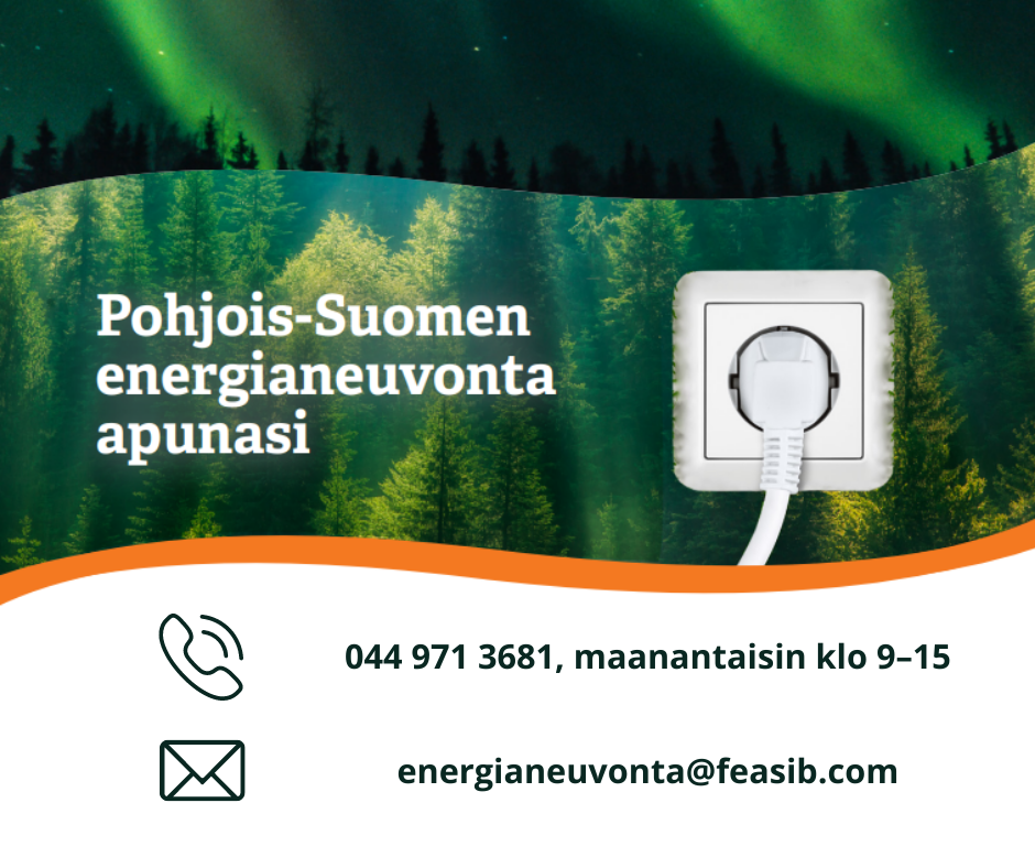 Pohjois-Suomen energianeuvonta apunasi esite